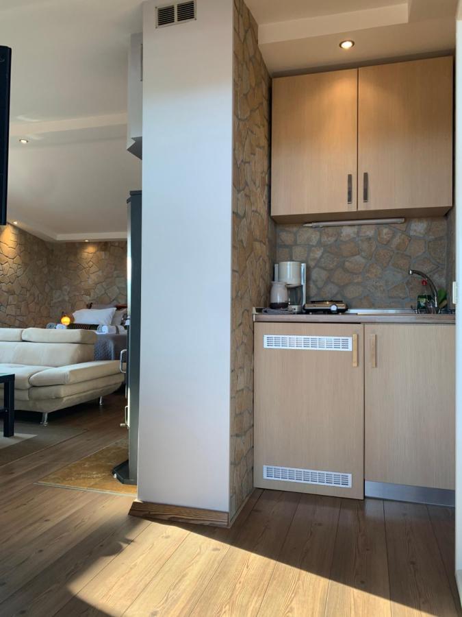 Doormat# Wait 'N Sea, Jacuzzi, Luxury Stone House Apartment Epanomi Bagian luar foto