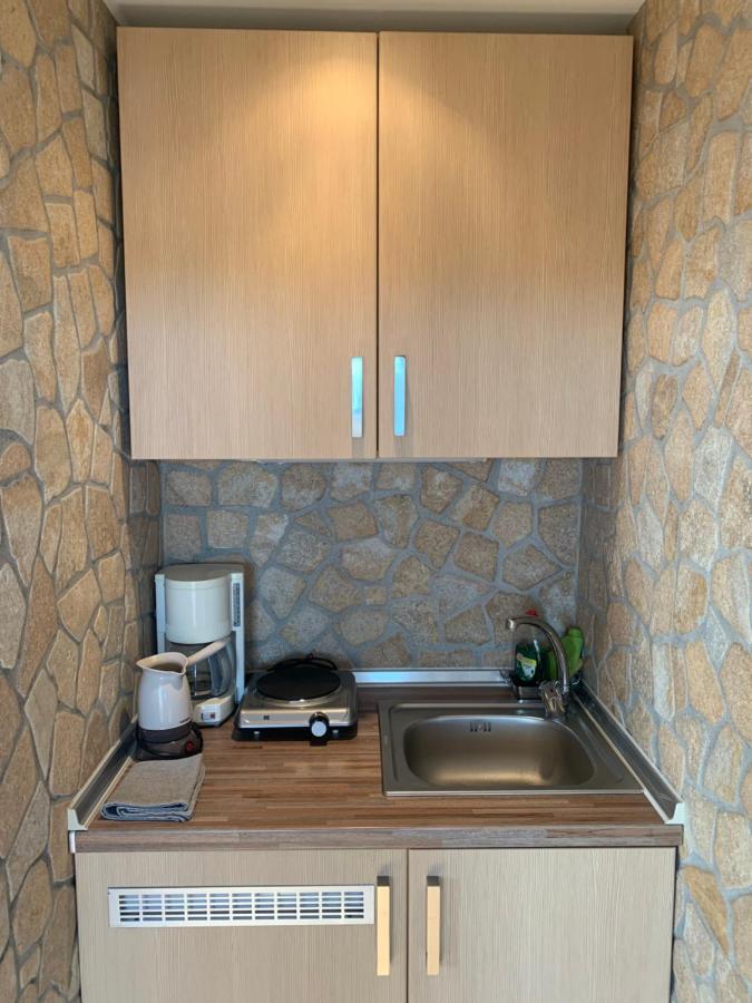 Doormat# Wait 'N Sea, Jacuzzi, Luxury Stone House Apartment Epanomi Bagian luar foto