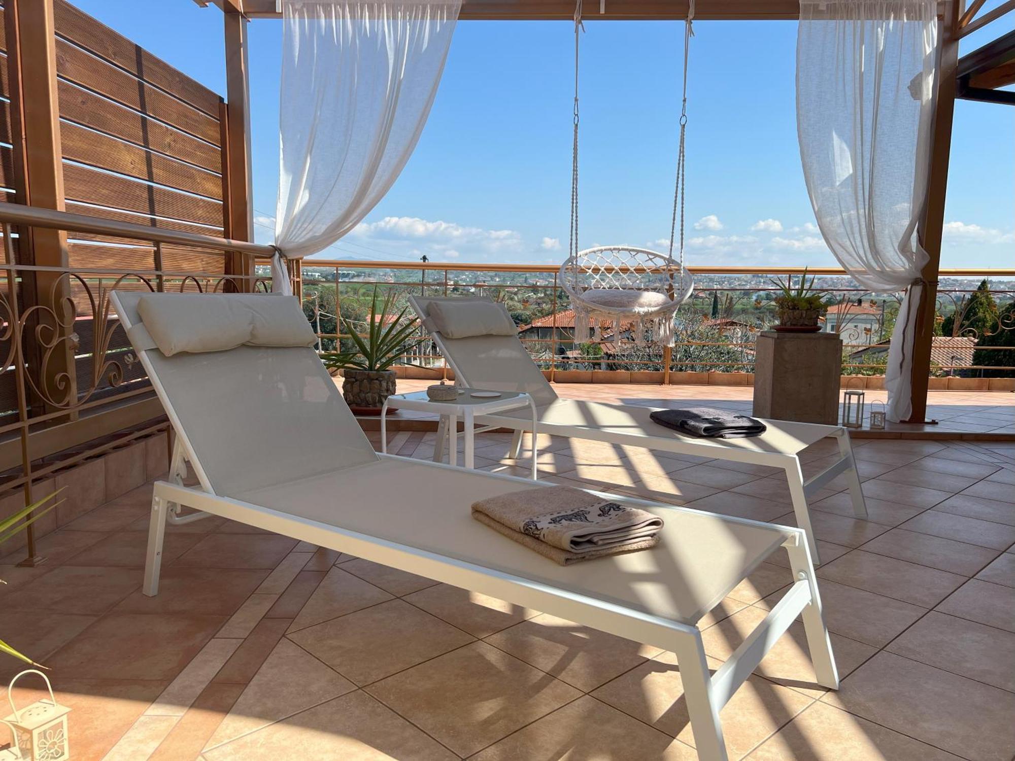 Doormat# Wait 'N Sea, Jacuzzi, Luxury Stone House Apartment Epanomi Bagian luar foto